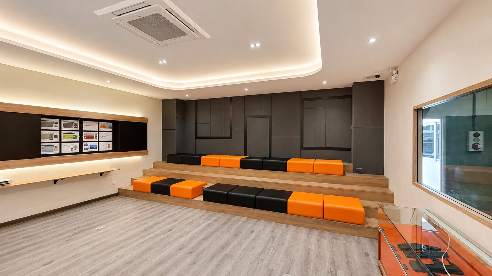ผลงานห้องฝึกอบรมพนักงาน KAIZEN — DOJO Skills & Safety Training Center